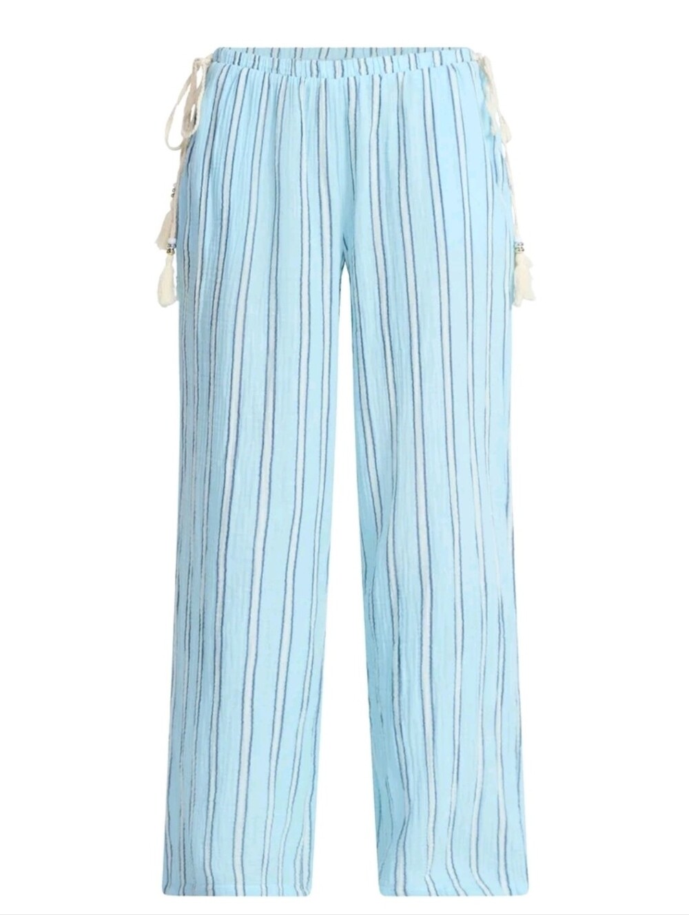 ⭐️2/$25 No Boundaries Cotton Gauze Side Tie Beach Pants XL NWT